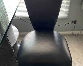 Black on Crome Chair