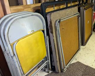 Card Table and Chairs