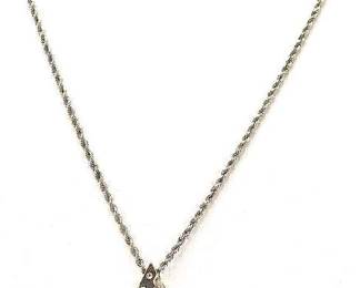 Diamond Cheese Pendant