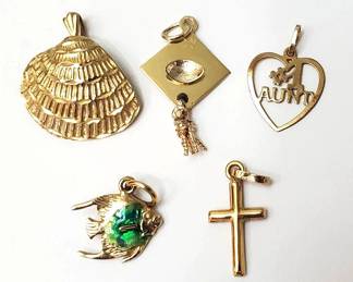 Gold Charms