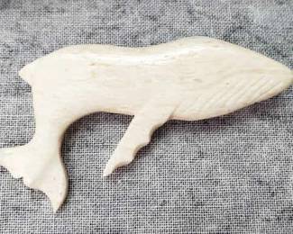 Artisan Sperm Whale Pin