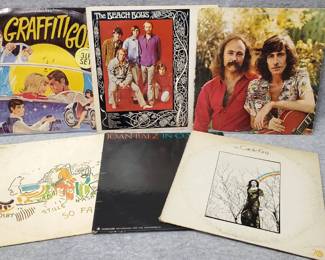 AlbumsBeach Boys, Baez, Crosby Stills and Nash, Carole King, 50s Hits