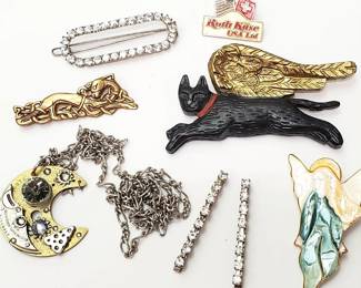 Artisan, Novelty Costume JewelryPins, Barrettes, Steam Punk Pendant