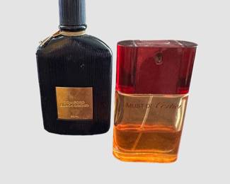 Tom Ford Back Orchid and Must De Cartier