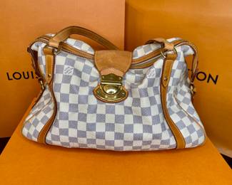 Louis Vuitton Azur Stresa Damier Azur shoulder bag