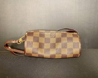 Louis Vuitton Papillon Damier Ebene Pouch