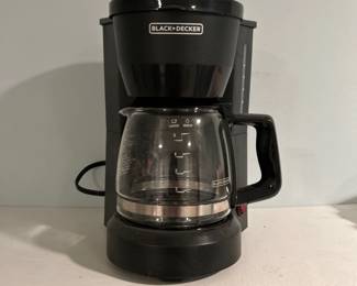 Black and Decker coffee maker