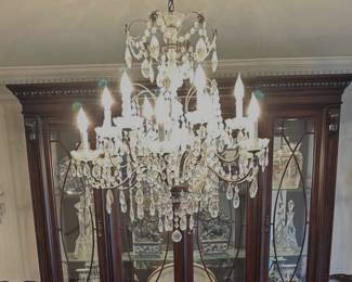 Schonbek Crystal Chandlier