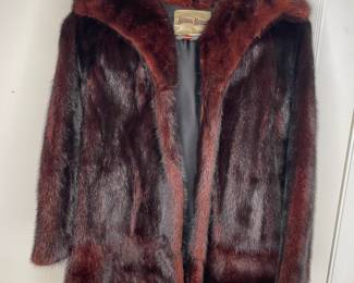 Neiman Marcus mink fur coat 