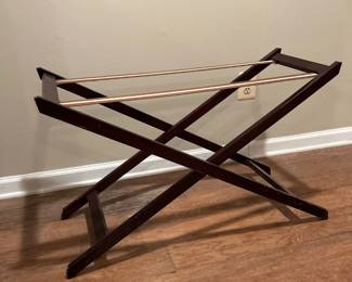 vintage luggage rack