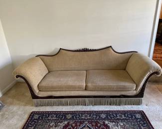 Antique Victorian style sofa