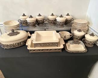 GG Collection of Stoneware pieces