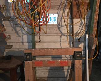 Saw Horses - Extension Cords 