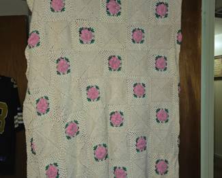 Vintage Embroidery Quilt