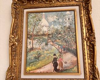 Impressionistic style art 