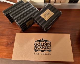 Golden Nugget soaps/ pen set 