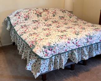 Rize adjustable king size bed, also has a massage setting on remote 