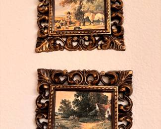 Small framed art 