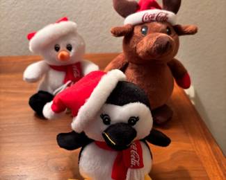 Coca Cola stuffed animals 