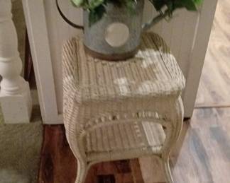 Wicker Side Table