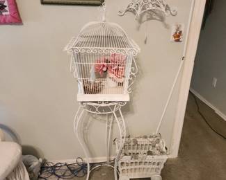 Bird Cage and Decor