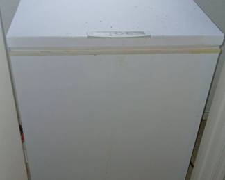 Low Boy Freezer (it needs a good cleaning inside)