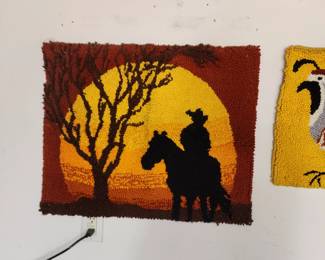 Latch Hook Country Scene