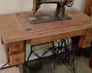 Old Singer Sewing Machine...  