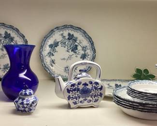 Decor including some Henry Alcock Danube Semi Porcelain