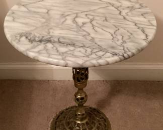 Marble Table with Gold stand