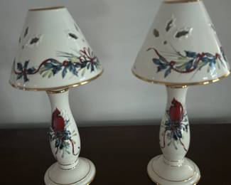 Lenox Christmas Cardinal Votives