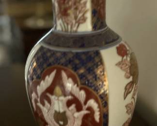 Blue and Red Vase