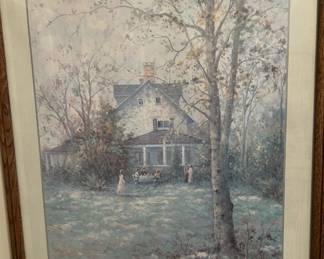 Wall ARt Blue Home