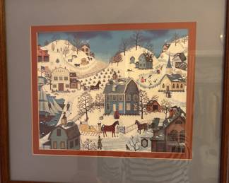 Wall Art Folk Art 2nd Picture in Pair