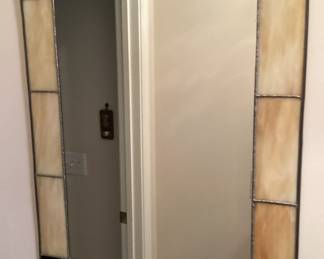 Stained Glass Framed Mirror