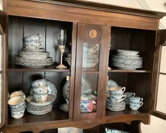 Henry Alcock Danube Semi Porcelain (part of 100-piece set shown here)