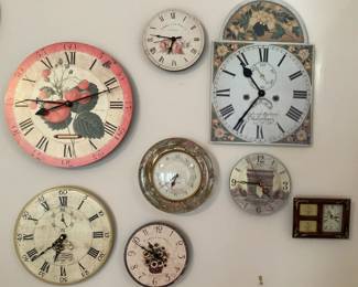 Wall of Clocks