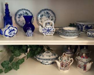 Decor including some Henry Alcock Danube Semi Porcelain