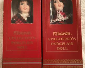 Alberon Collectors Porcelain Dolls