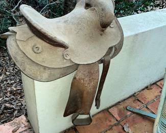 vintage saddle