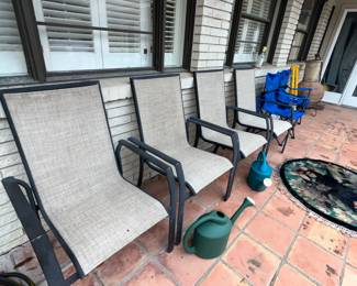 More patio chairs