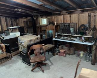 THE BACK ROOM OF THE BARN - LOADED!!