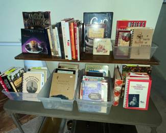 Lots of TEXAS & local cookbooks!