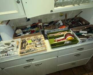 Lots of utensils