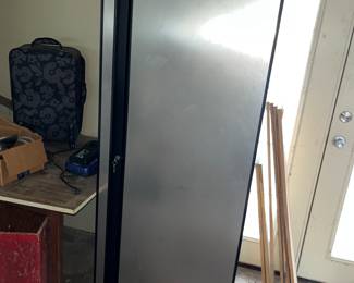 Outstanding TRANSTHERM stainless wine fridge!