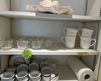 mini casseroles and punch cups