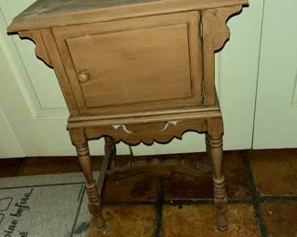 Small antique smoking cabinet