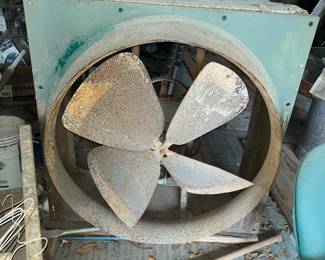 VERY LARGE SHOP FAN w/ MOTOR!