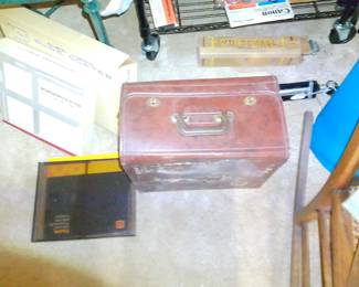 slide projector and slide accessories