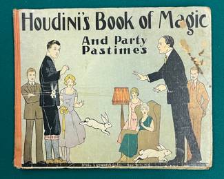 Collection of Vintage Magician and Magic Books: Houdini and More!